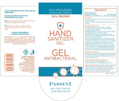 Hand Sanitizer 250 mL (Gel Antibacterial 250 mL   Cder)